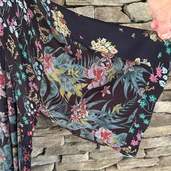 Sacred Threads Multicolor Floral Blouse - Picture 5 of 8